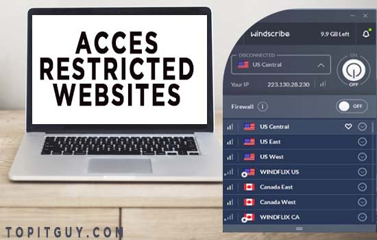 How to access restricted websites?