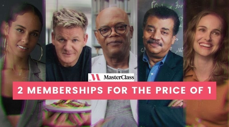 masterclass subscription buy one get one free