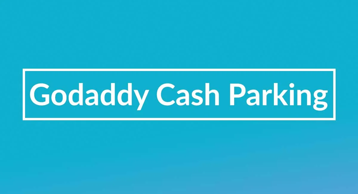 godaddy cash parking