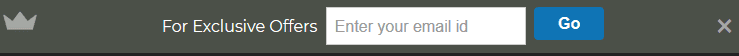 sumo bar for email collection