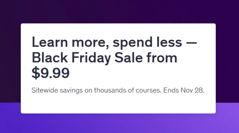 udemy-black-friday-sale